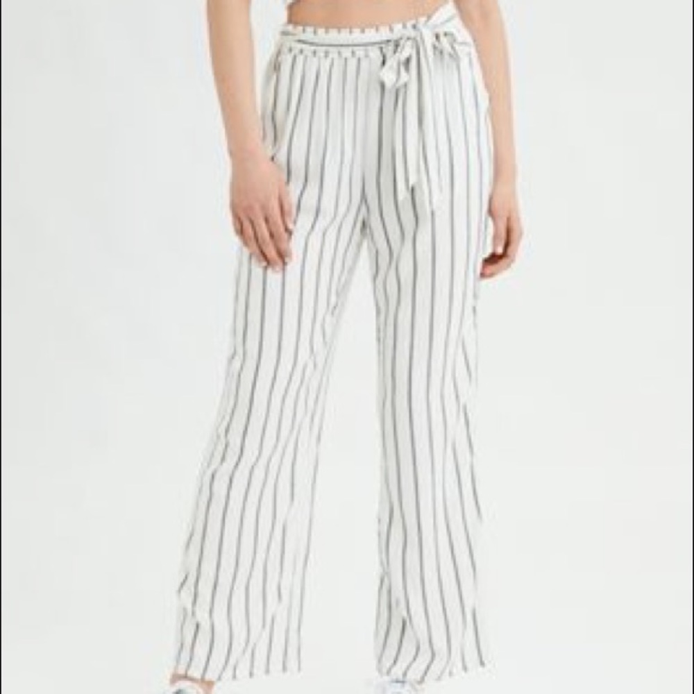 american eagle wide leg pants